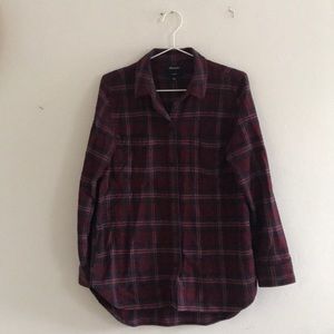Purple Madewell Plaid Flannel
